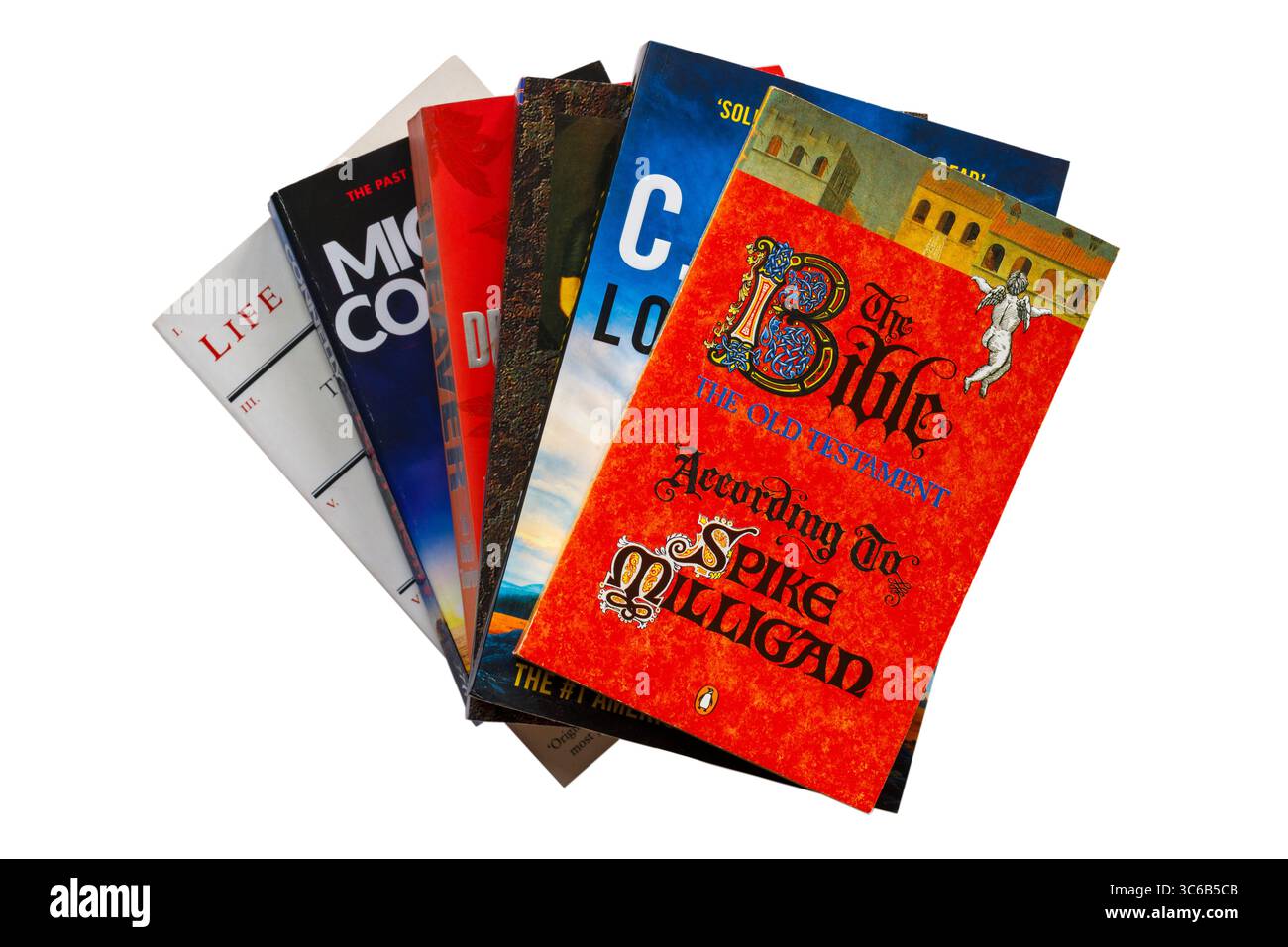Cb Sellection Selection of books with The Bible the Old Testament according to Spike ...