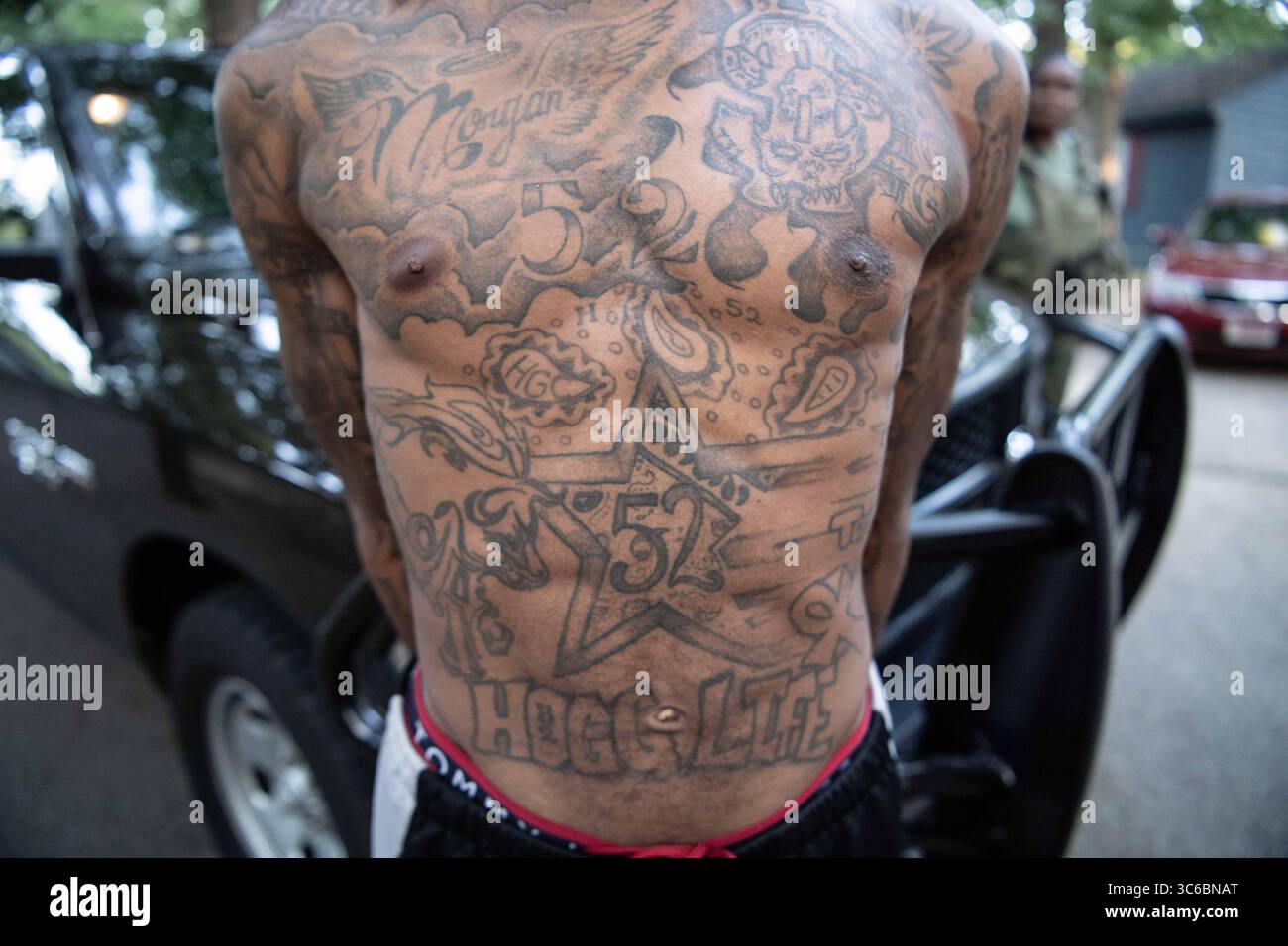 Gang tats hi-res stock photography and images - Alamy