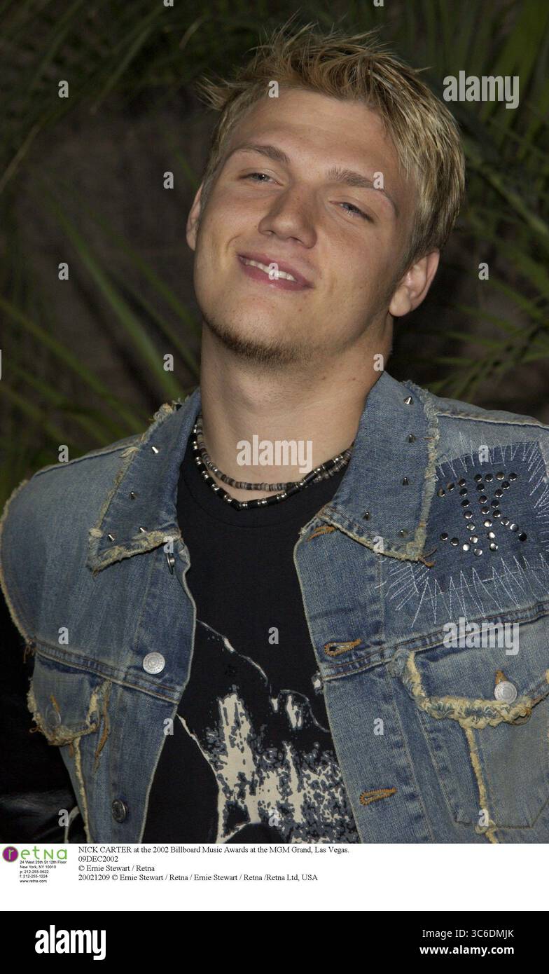 Nick carter 2002 hi-res stock photography and images - Alamy