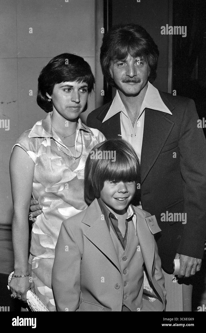 Rop Ric Adam Rich and parents Francine and Rob Rich 1978 Credit: Ralph ...