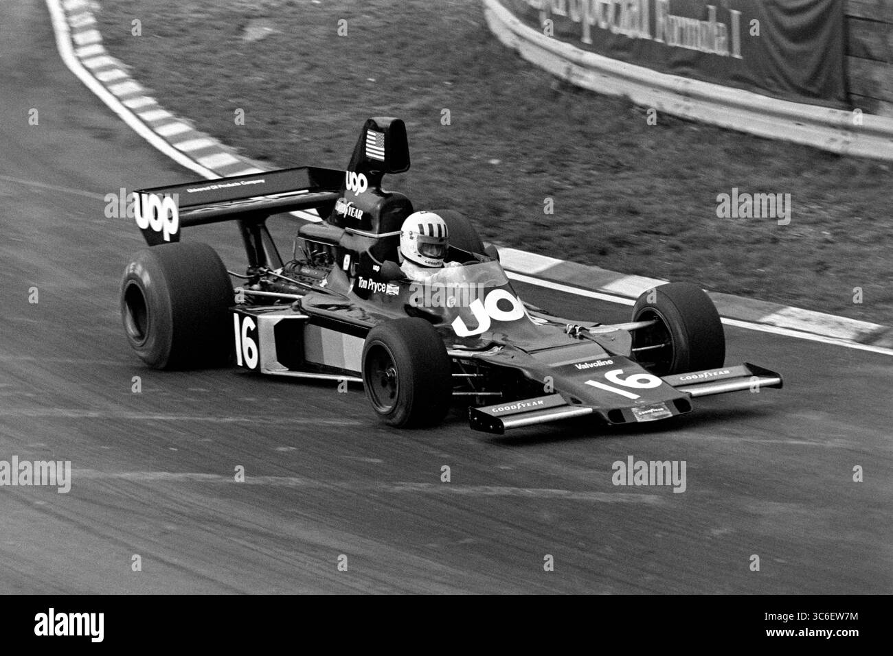 Tom Pryce Racing Tom pryce Black and White Stock Photos & Images - Alamy