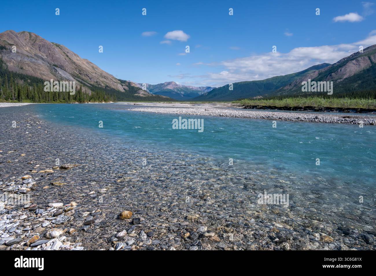 Ambler River, Gates of the Arctic National Park, Alaska. Stock Photo