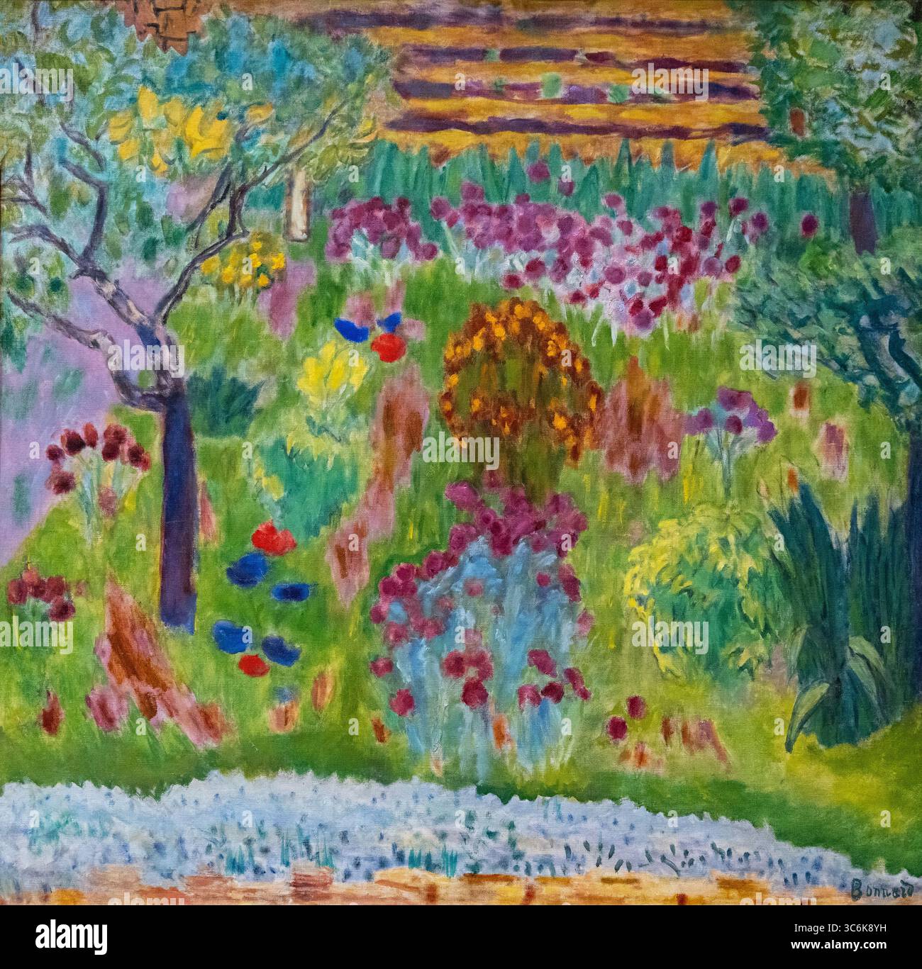 Pierre Bonnard、PERSONNAGES DANS UN PARC Pierre Bonnard、PERSONNAGES DANS UN PARC Pierre Bonnard
