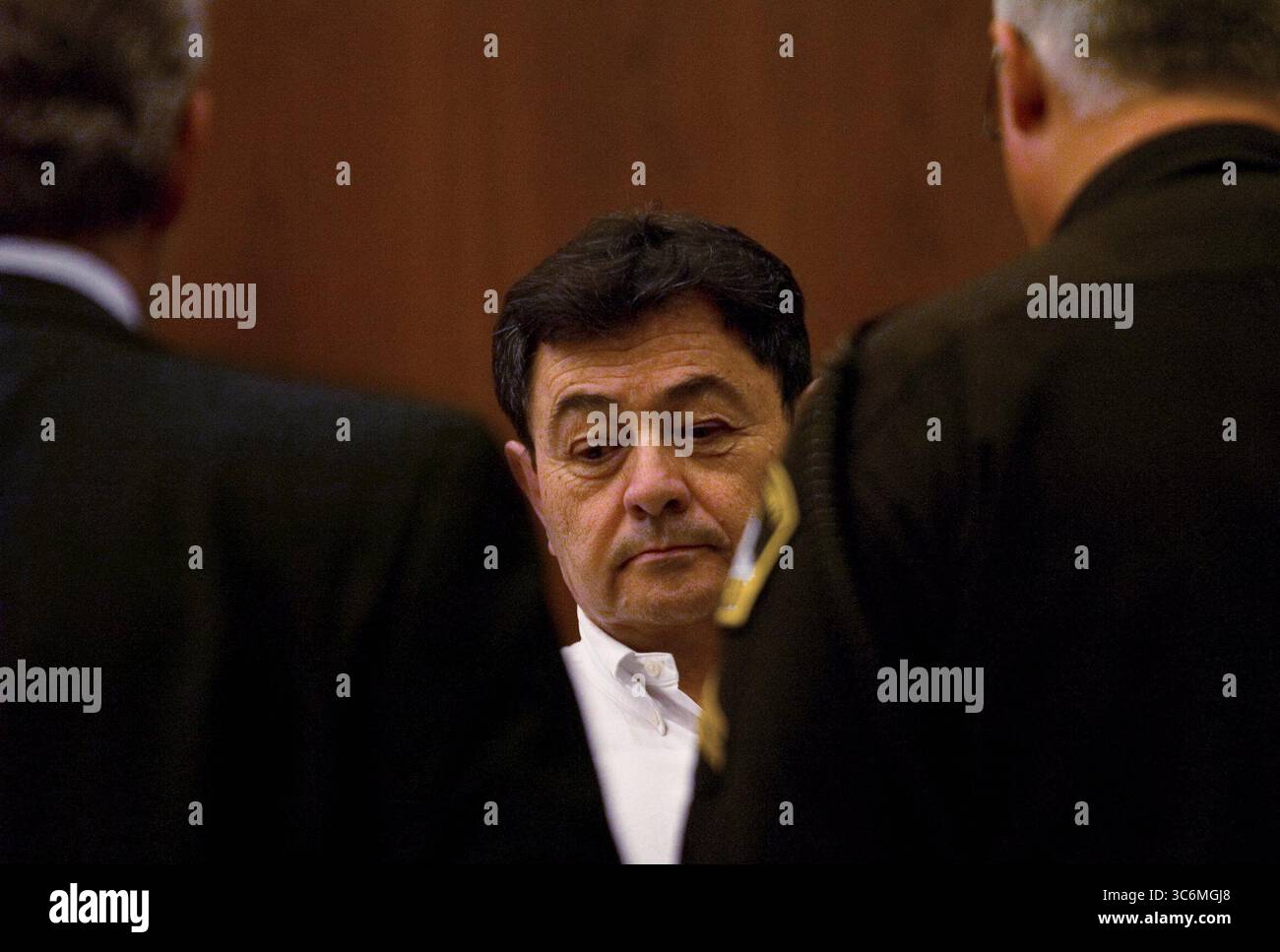November 21, 2006, Sacramento, California, USA: MARIO FLAVIO Garcia is convicted for first degree murder and possession of a deadly weapon for the murder of Christie Wilson in Sacramento Superior Court, Tuesday, November 21, 2006. Wilson was last seen Oct 5, 2005, leaving Thunder Valley Casino with Garcia and her body has never been found. (Credit Image: © Lezlie Sterling/Sacramento Bee via ZUMA Wire) Stock Photo