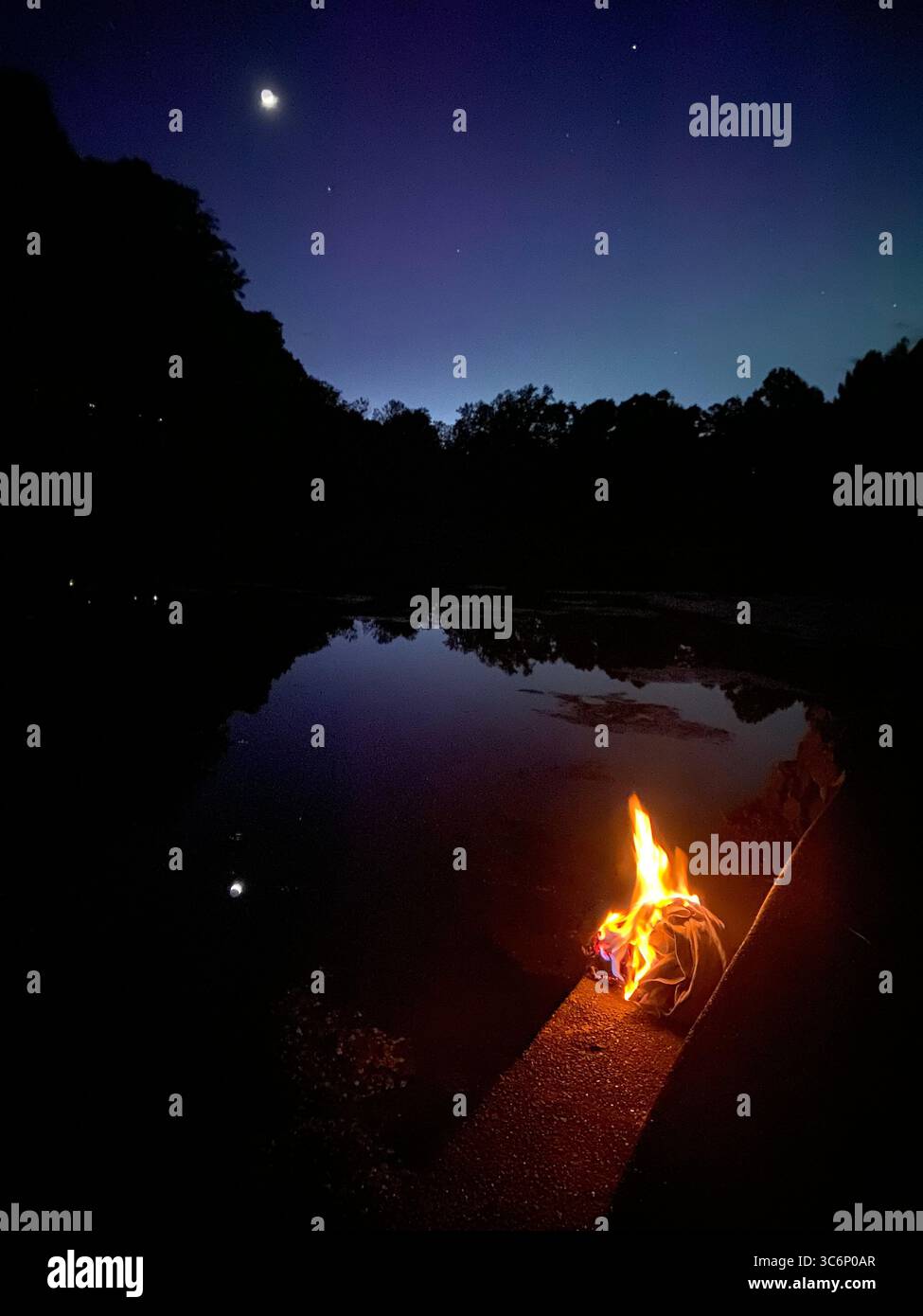 northern lights - Smartphone Captured Stock Image