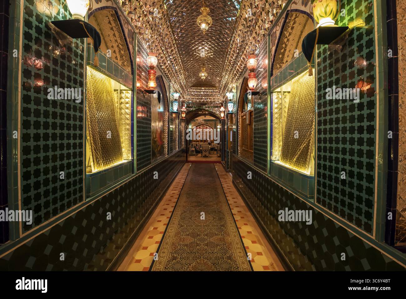 Parisa, Persian luxury restaurant, old town of Doha, Souq Waqif, Qatar, Qatar Stock Photo