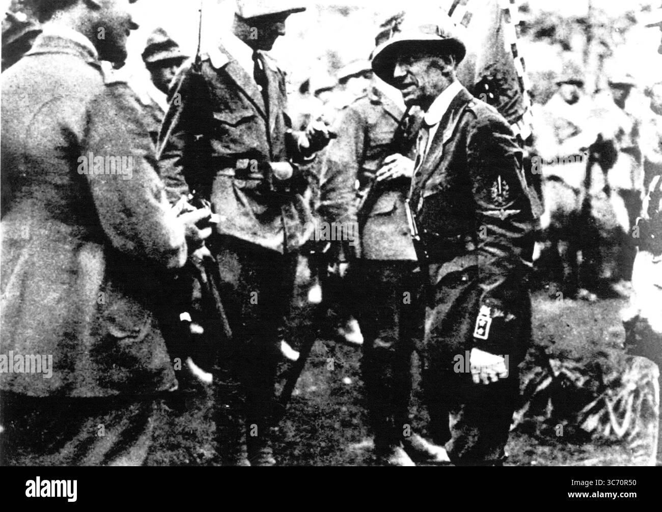 Gabriele d'Annunzio, 1928 Stock Photo
