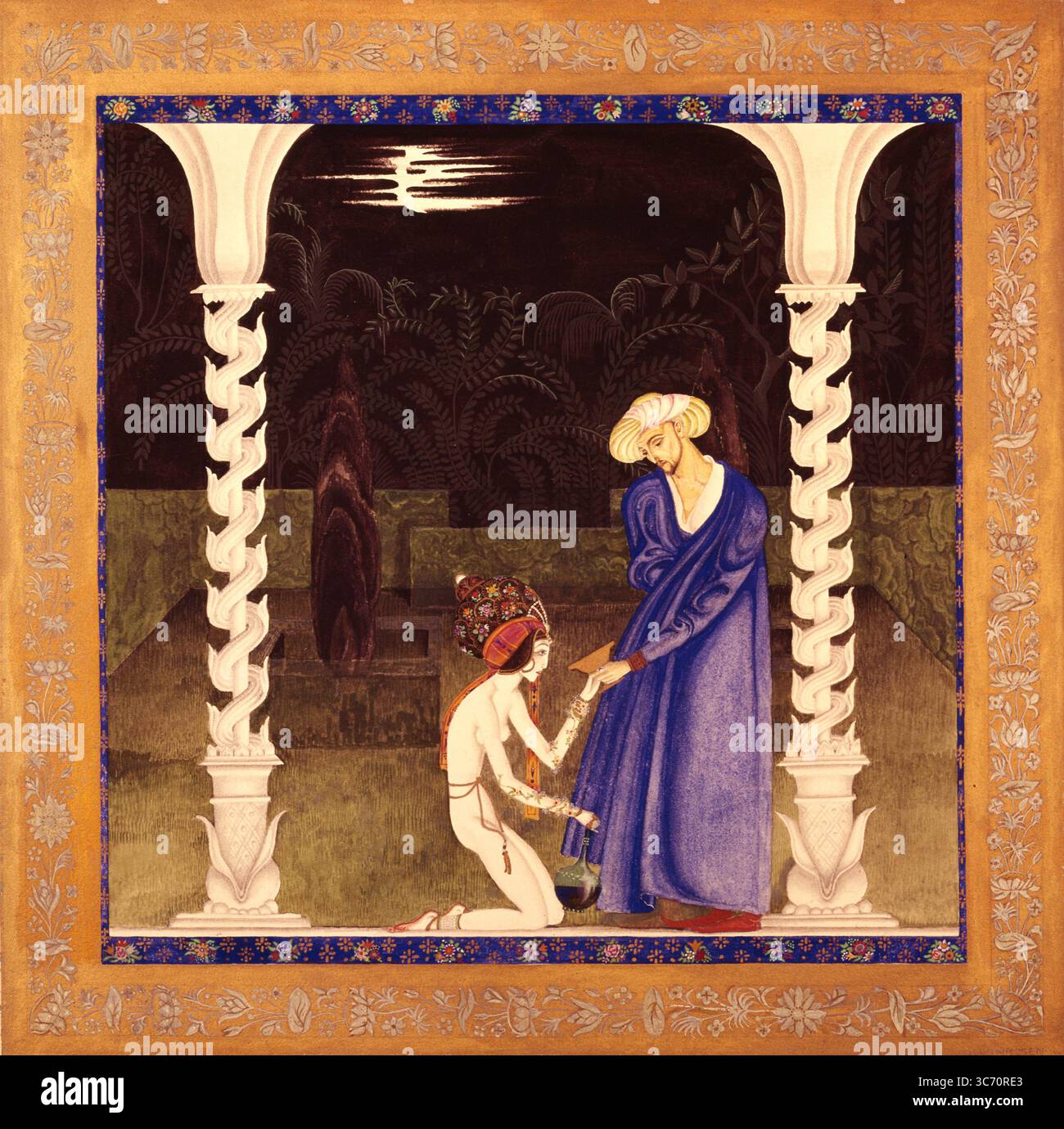 Kay Nielsen illustration from the children's book Arabian Nights - The ...