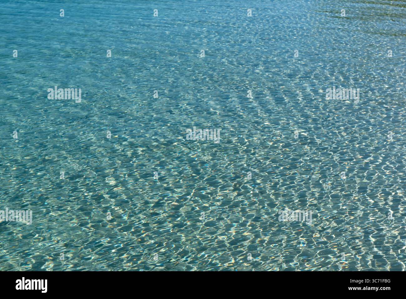 Water Ripples and Patterns tropical summer background Stock Photo