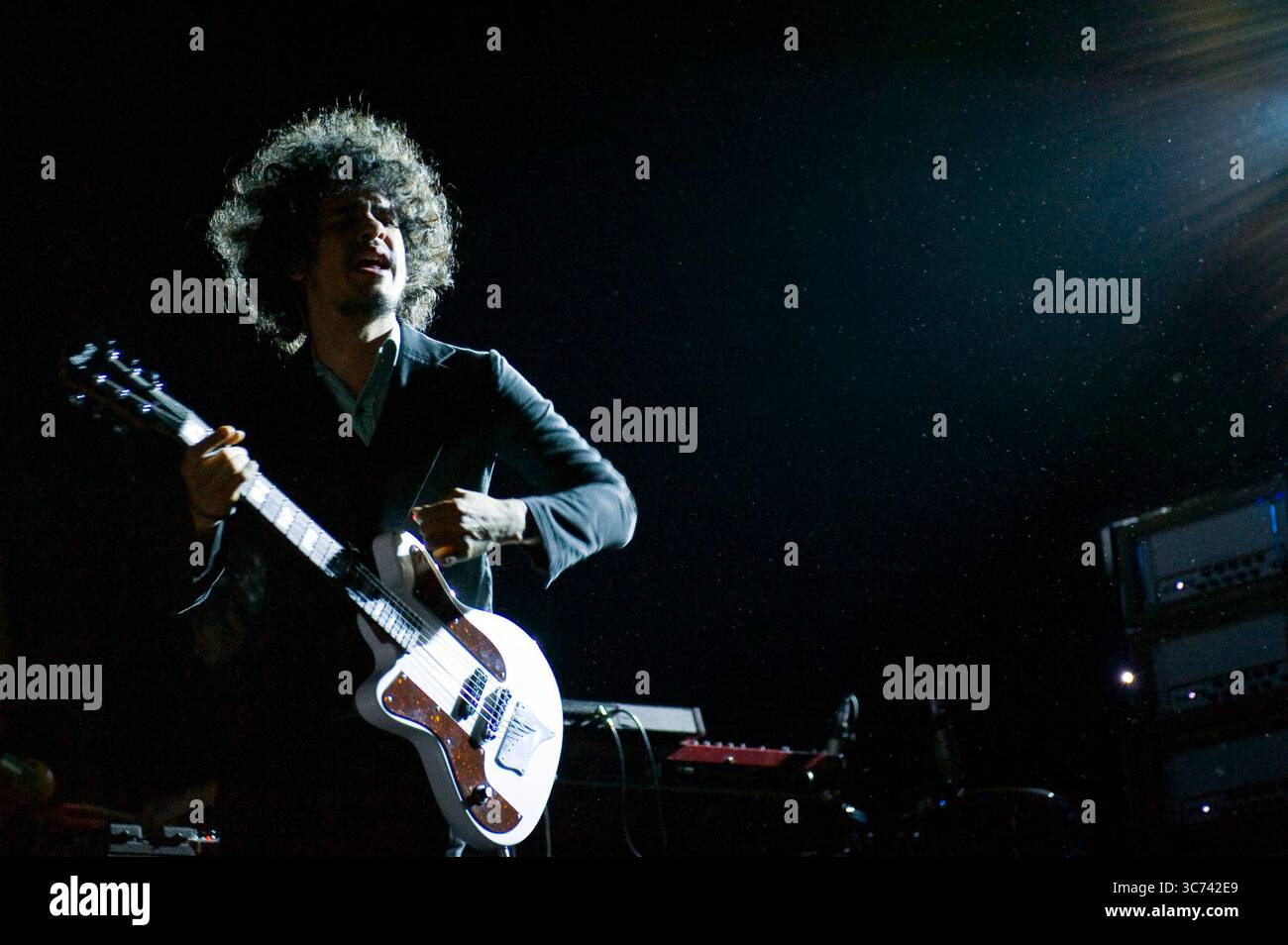 Omar Rodriguez-Lopez of The Mars Volta performs at the