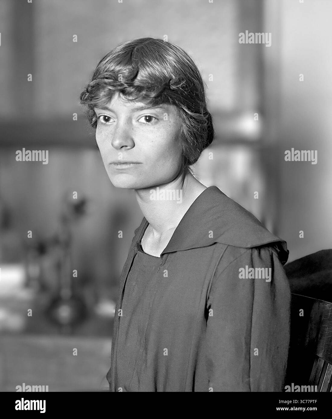 Dorothy Day. Portrait of American journalist, anarchist and social acitivist, Dorothy Day  (1897-1980) in 1916 Stock Photo