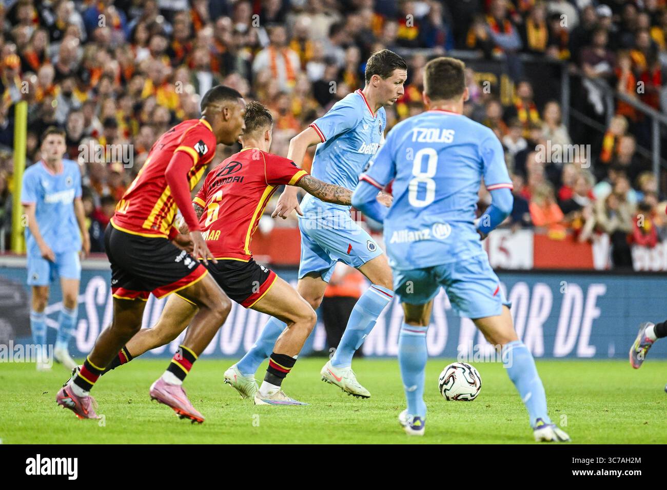 Hans Vanaken football match action A Defining Era at Jan Breydel Stadium