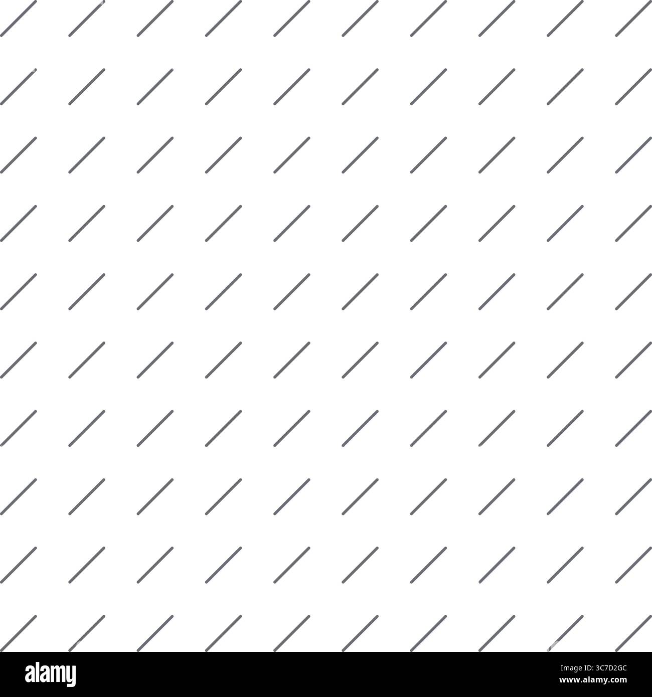 Dashed hatch line seamless pattern. Paper notebook background. Dashed diagonal line texture. Stroke notebook seamless pattern. Grid paper sheet Stock Vector