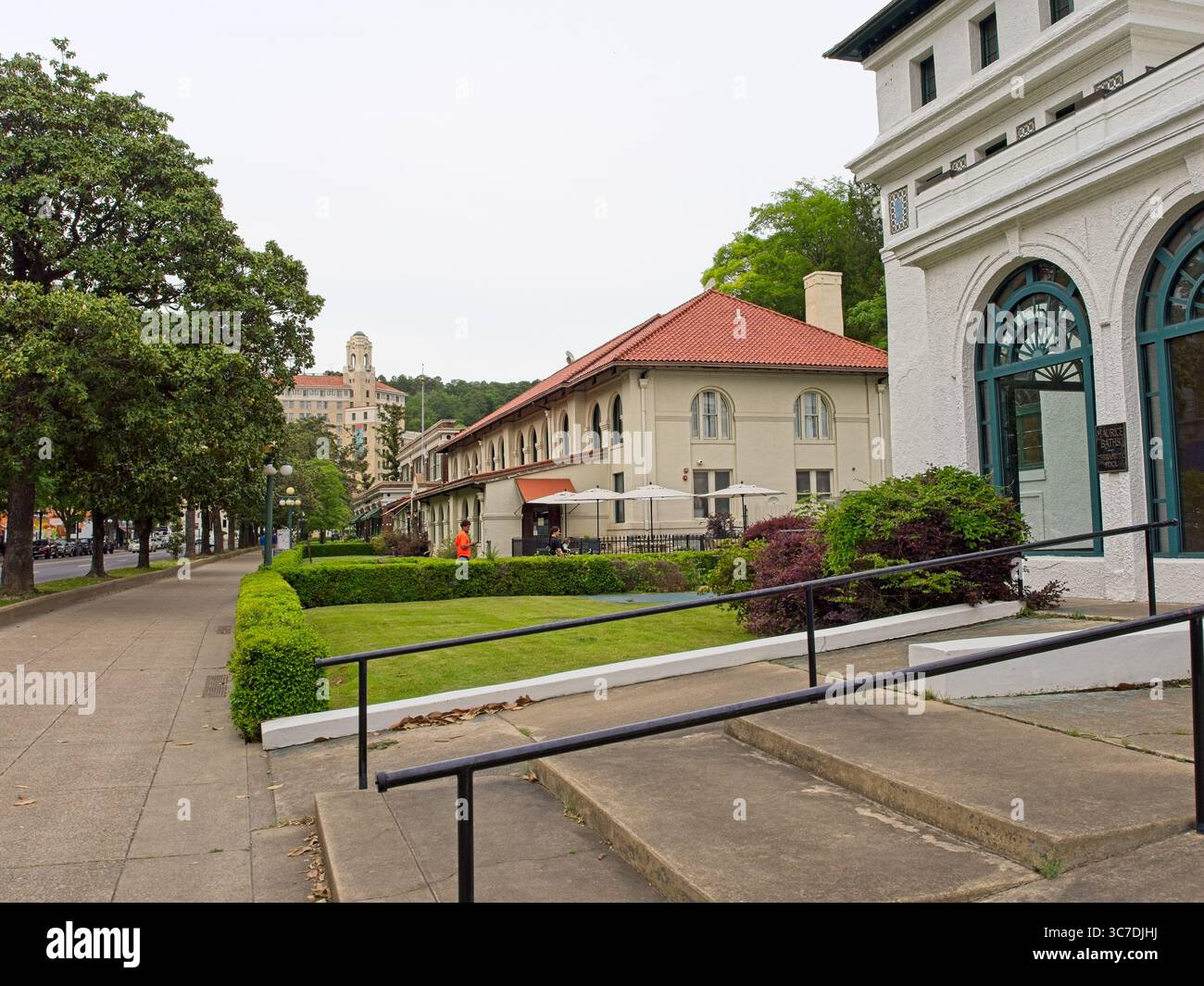 Bathhouse Row in Hot Springs Arkansas— May 2025 Stock Photo - Alamy