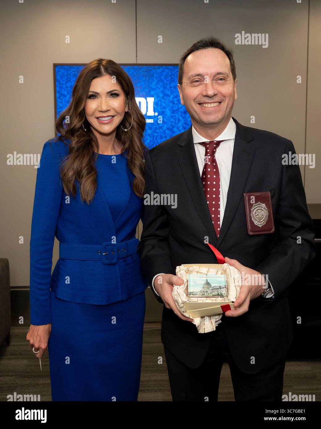 U.S. Department of Homeland Security (DHS) Secretary Kristi Noem ...