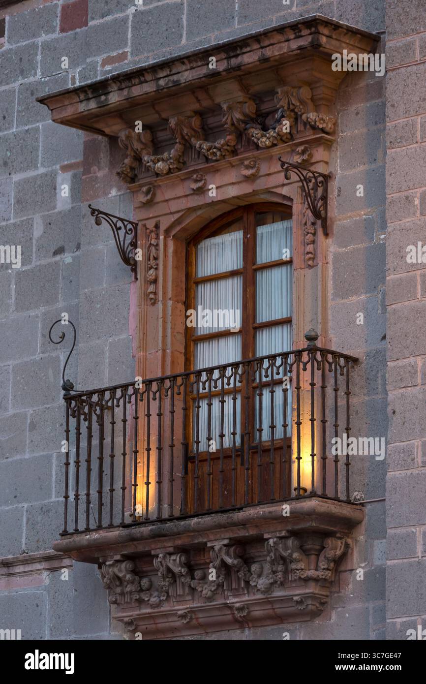 Architectural Details and Elements at San Miguel Allende, Guanajuato, Mexico Stock Photo