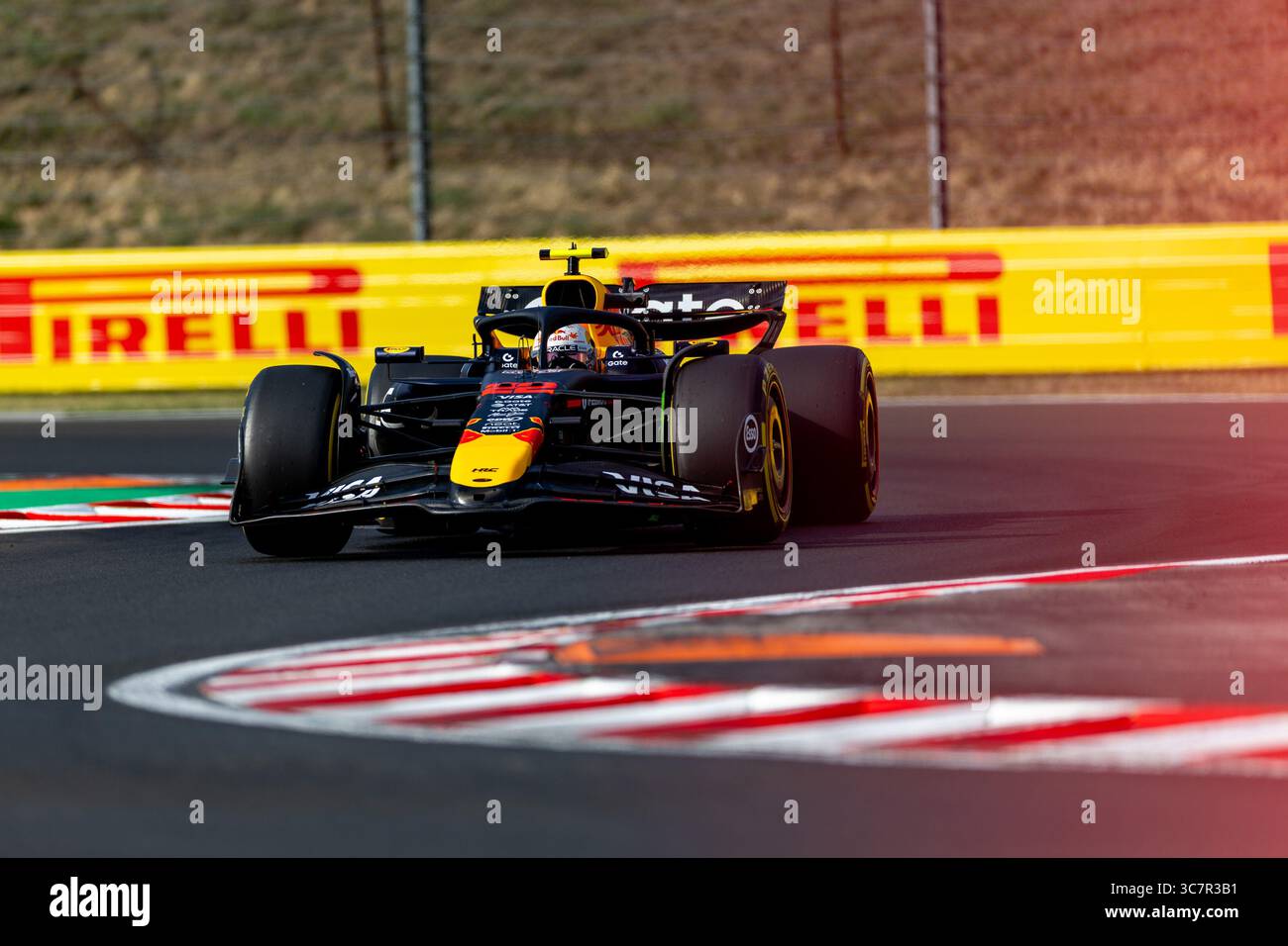 Oracle Red Bull Racing Japan Yuki Tsunoda (Oracle Red Bull Racing, Japan, #22) im RB21, HUN, Formel ...