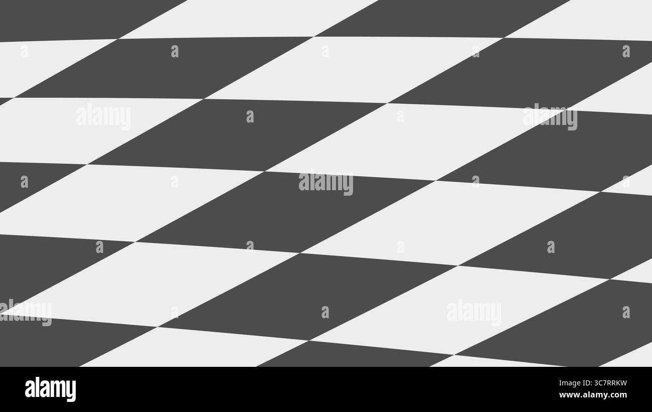 Black And White Checkered Floor Texture