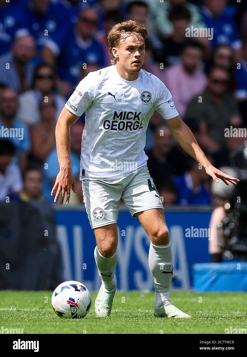 Peterborough United's Archie Collins in action during the Sky Bet ...