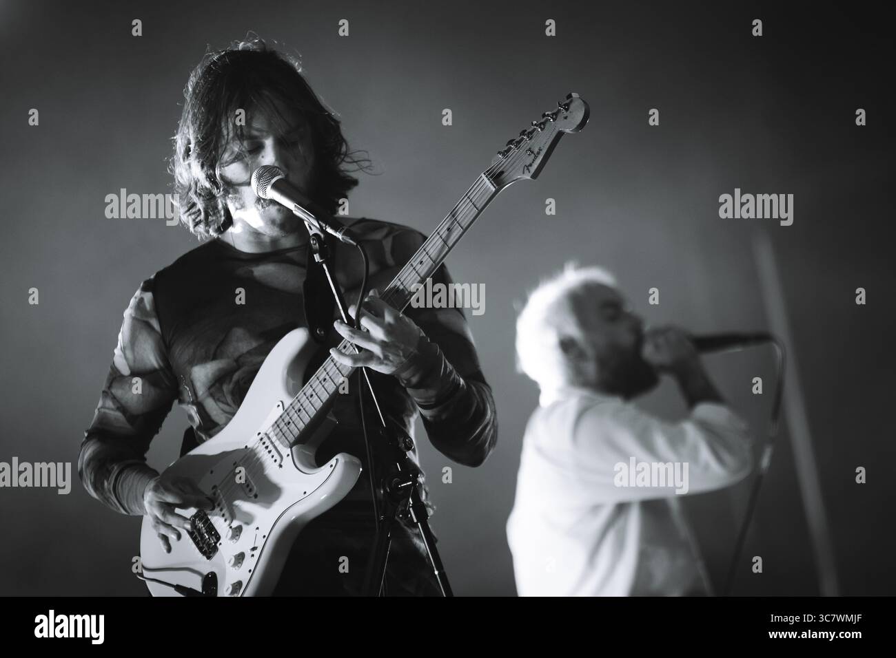 IDLES performing live at Block Party, Queen Square, Bristol, UK on August 1st 2025 Stock Photo
