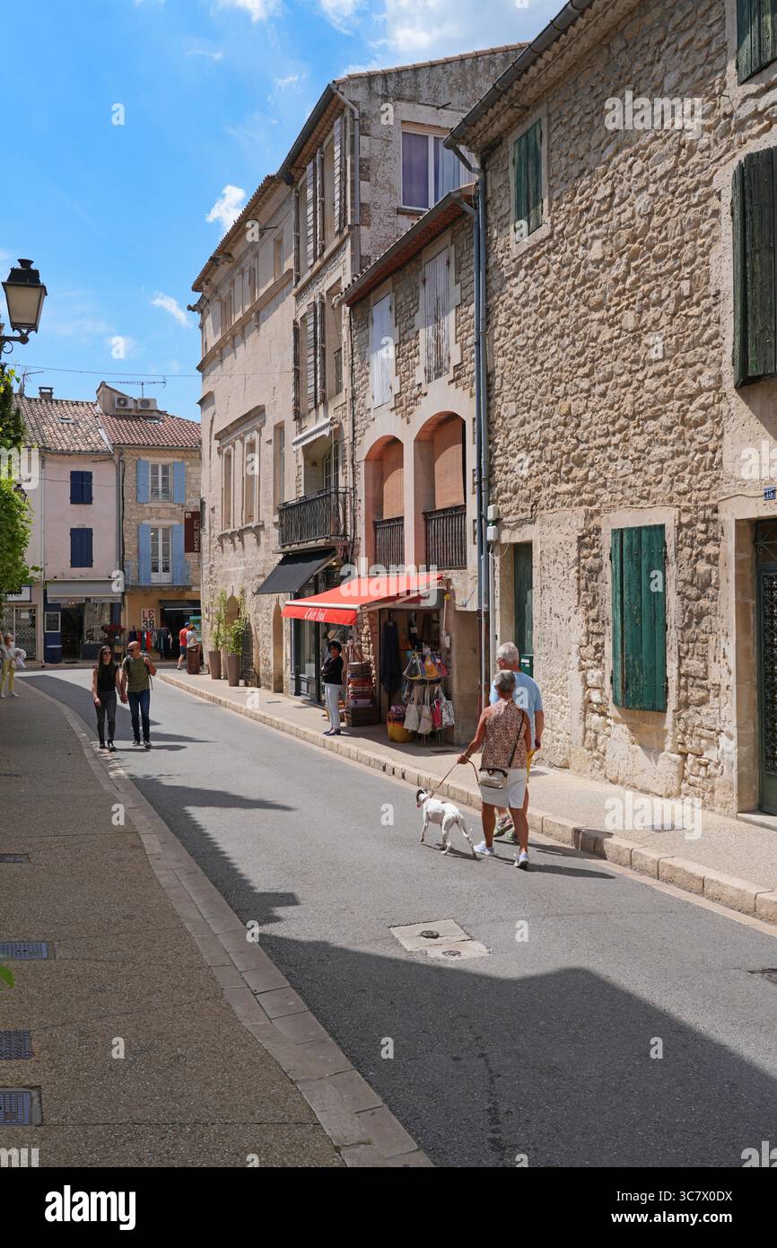 SAINT REMY DE PROVENCE FRANCE 18 MAY 2025 Street View Of The saint-remy-de-provence-france-18-may-2025-street-view-of-the