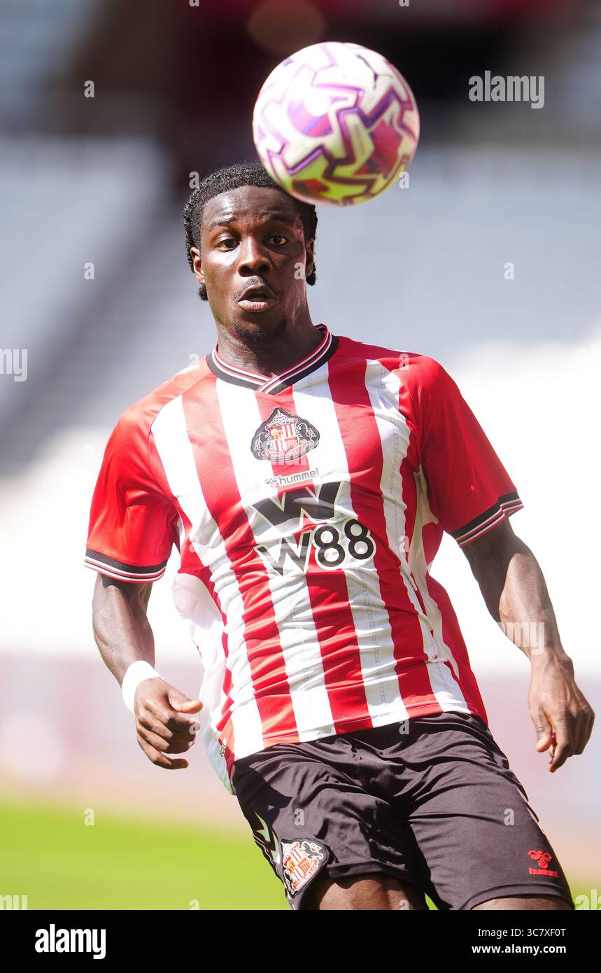 Maillot Sunderland Signé Eliezer Mayenda – Certificat D’Authenticité – Premier League