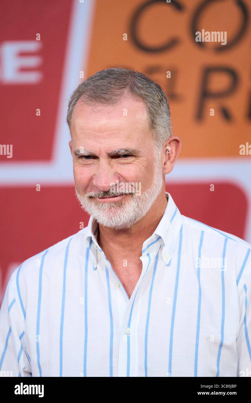 King Felipe VI of Spain attends 43rd Copa del Rey Mapfre Sailing Cup ...