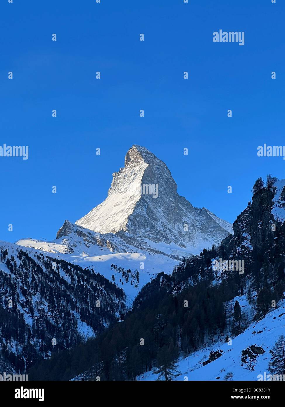 The Matterhorn Zermatt Switzerland Stock Photo - Alamy
