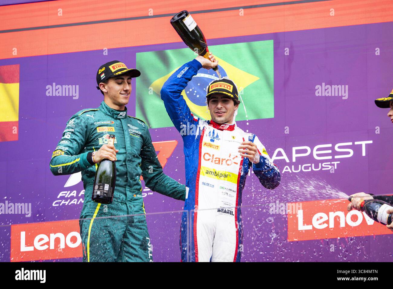 Rafael Câmara wins Formula 2 feature race in Baku
