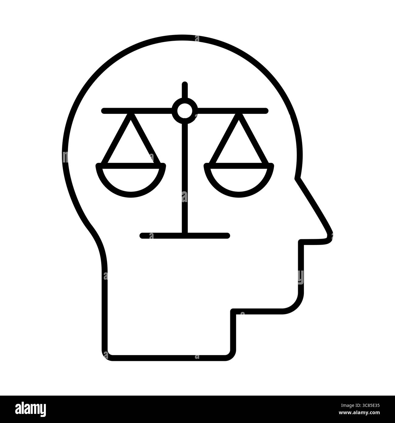 Work life balance scale Black and White Stock Photos & Images - Alamy