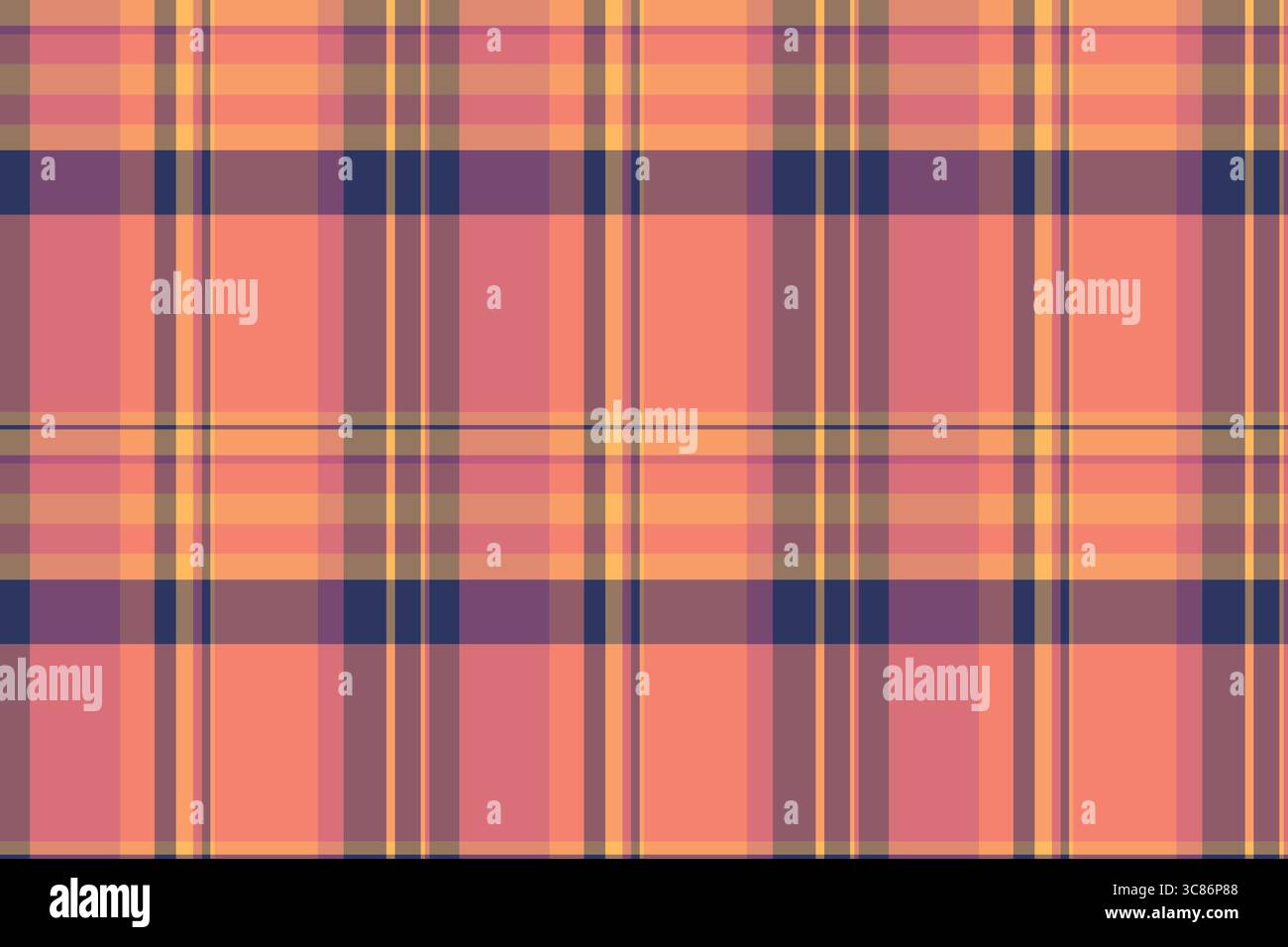 Seamless plaid pattern with intersecting lines. Ideal for backgrounds, textiles, or design projects needing a classic, colorful texture. Versatile, wa Stock Vector