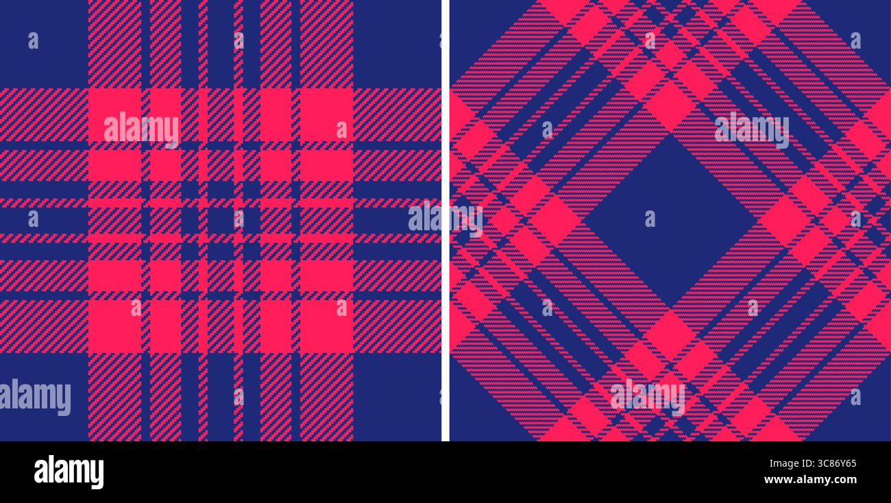View of Tartan fabric seamless of texture pattern vector with a background ...