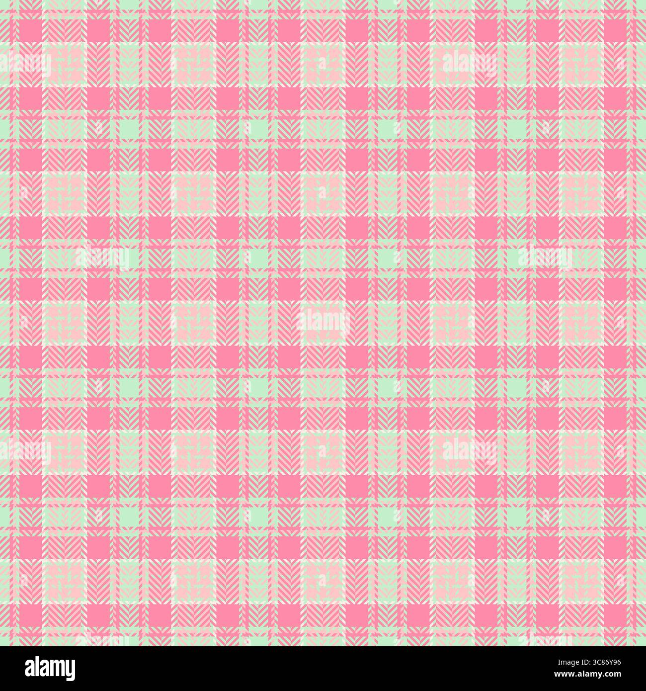 Soft pink and mint plaid pattern. A gentle, versatile backdrop. Ideal ...