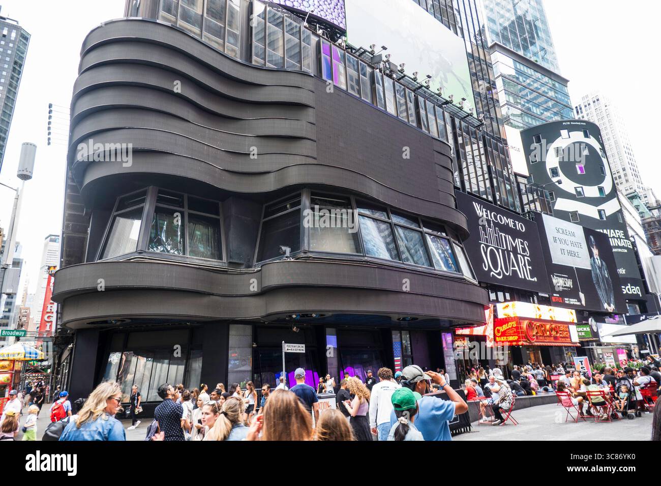 The ABC TV Network News Studios in Times Square, has moved to Hudson Square in  New York City, USA  2025 Stock Photo