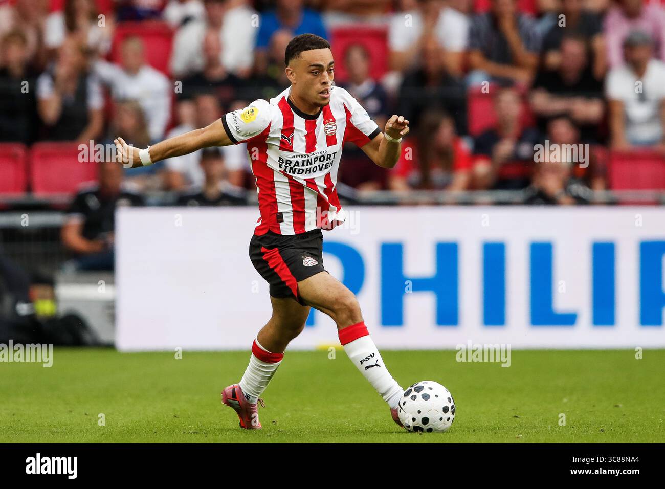 EINDHOVEN - Sergino Dest of PSV Eindhoven during the 29th edition of ...