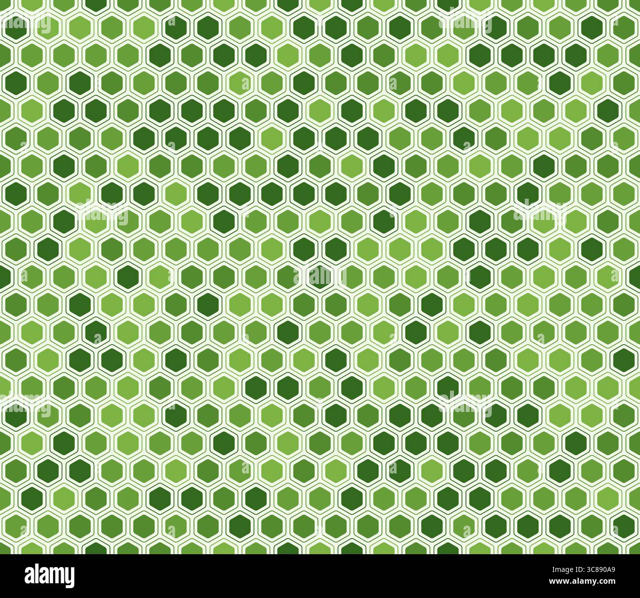 Minimal geometric background. Rounded hexagons mosaic pattern with ...