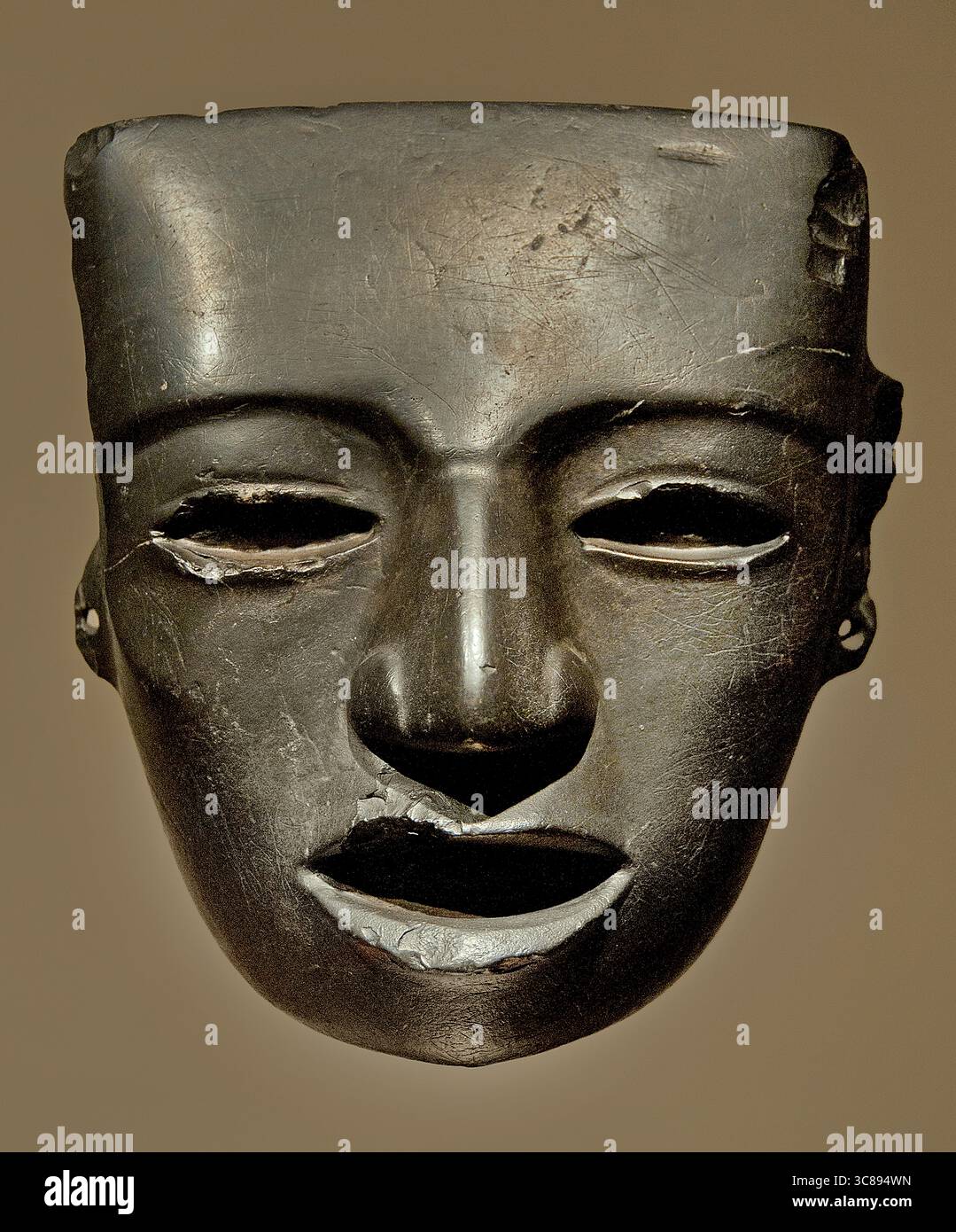 Stone mask Teotihuacán Mexico Mexican Classical Period 3-7th century ...