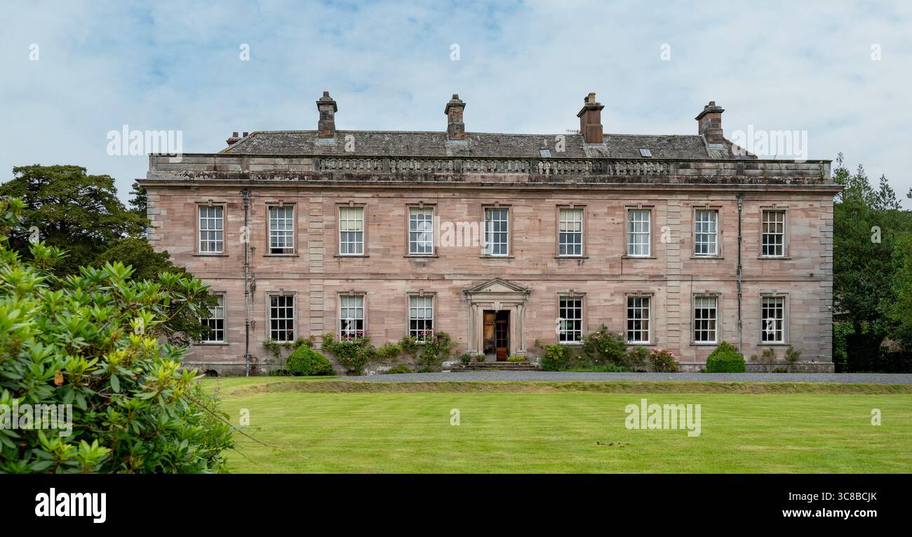 Dalemain Mansion, near Penrith, Cumbria, England Stock Photo