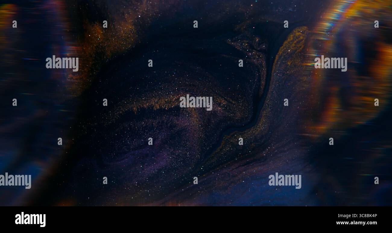 Paint texture. Blur spark glitter. Defocused purple blue colorful ...