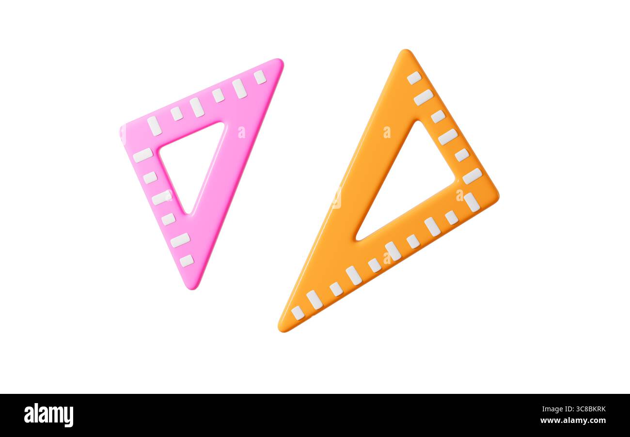 Angle Ruler Cartoons Cartoon rulers, vernier protractor and triangular rule and so on ...
