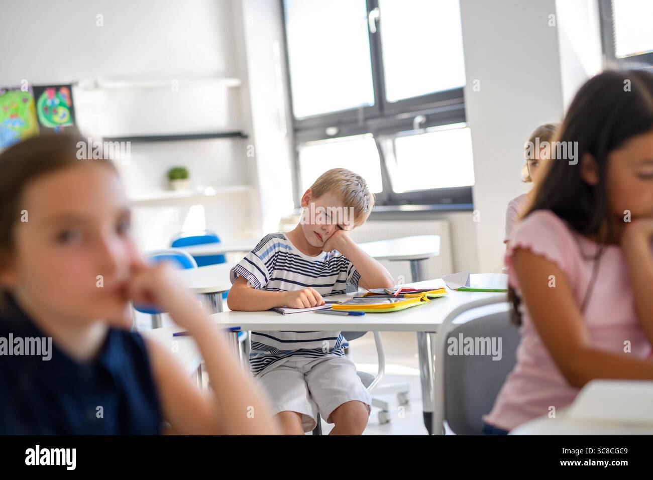 Classroom behavior problems hi-res stock photography and images - Alamy
