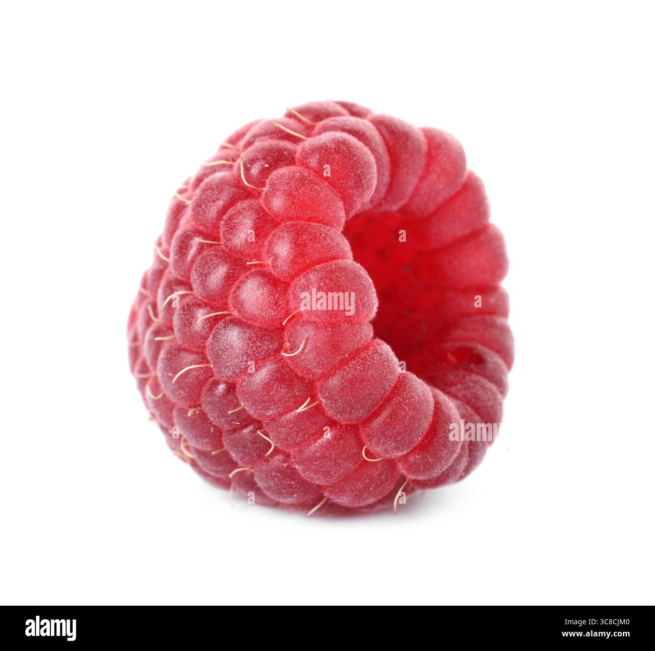 Tasty Raspberry One fresh tasty raspberry isolated on white Stock Photo - Alamy