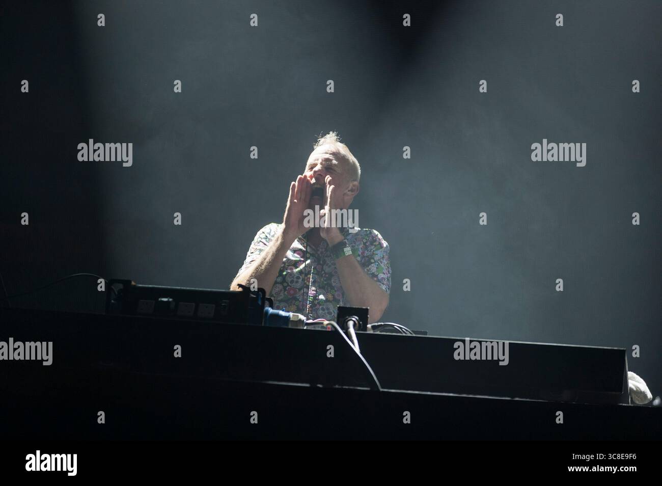 Fatboy Slim headlines the False Idols stage at Brighton Pride, UK, 3rd ...