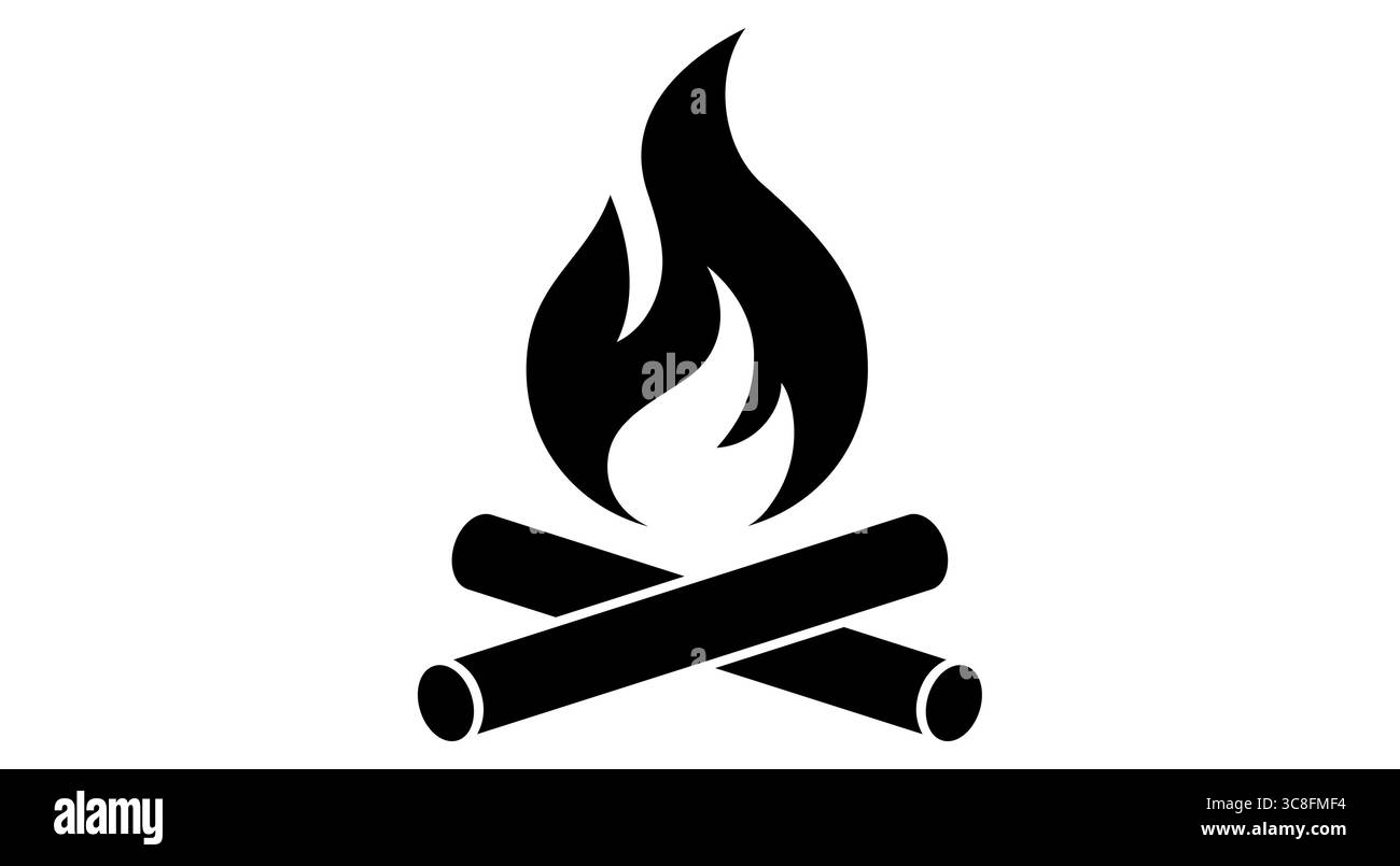 Fire, flame, bonfire. Flame fire icon Stock Vector Image & Art - Alamy