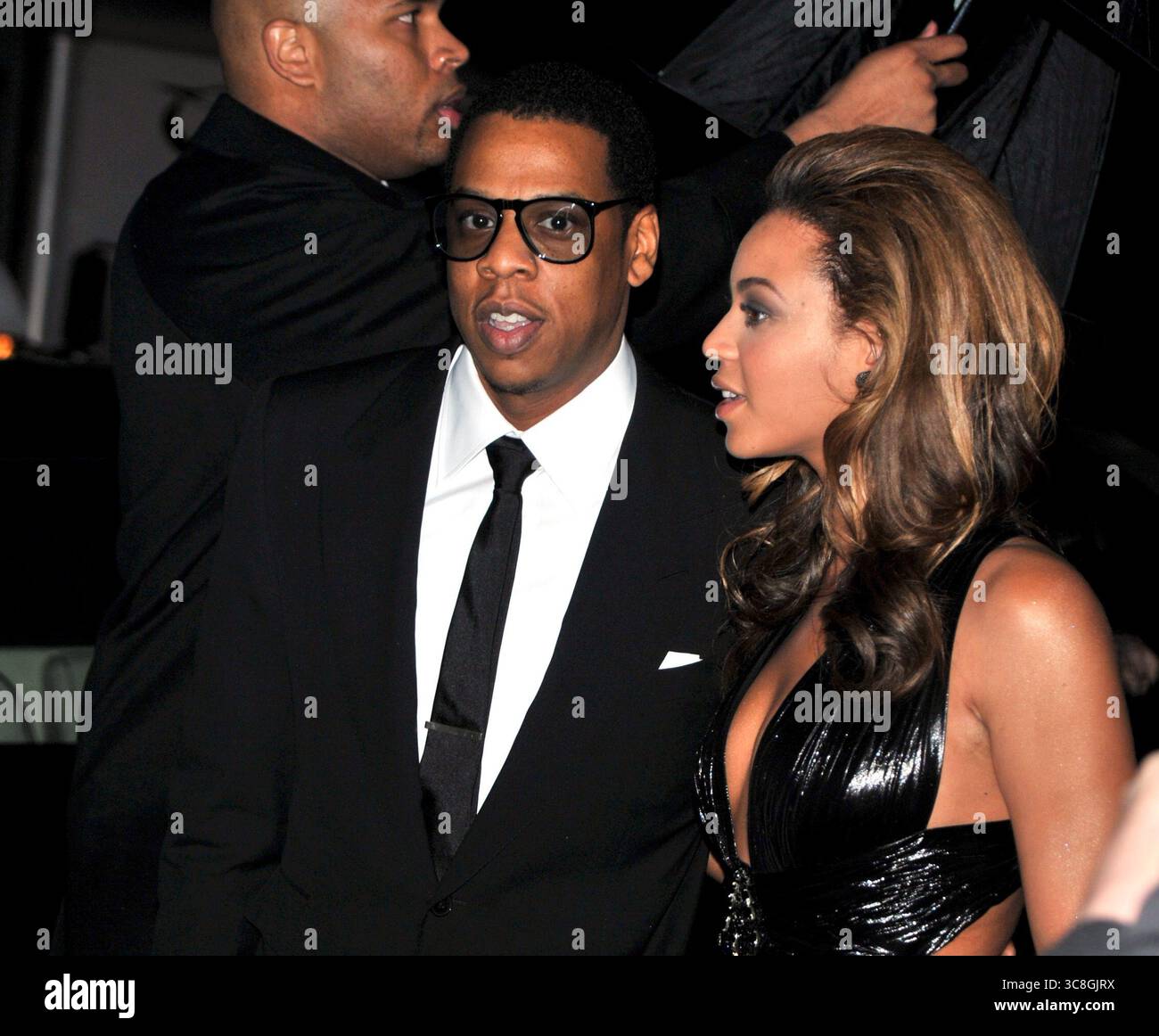 Beyonce jay z 2008 new york hi-res stock photography and