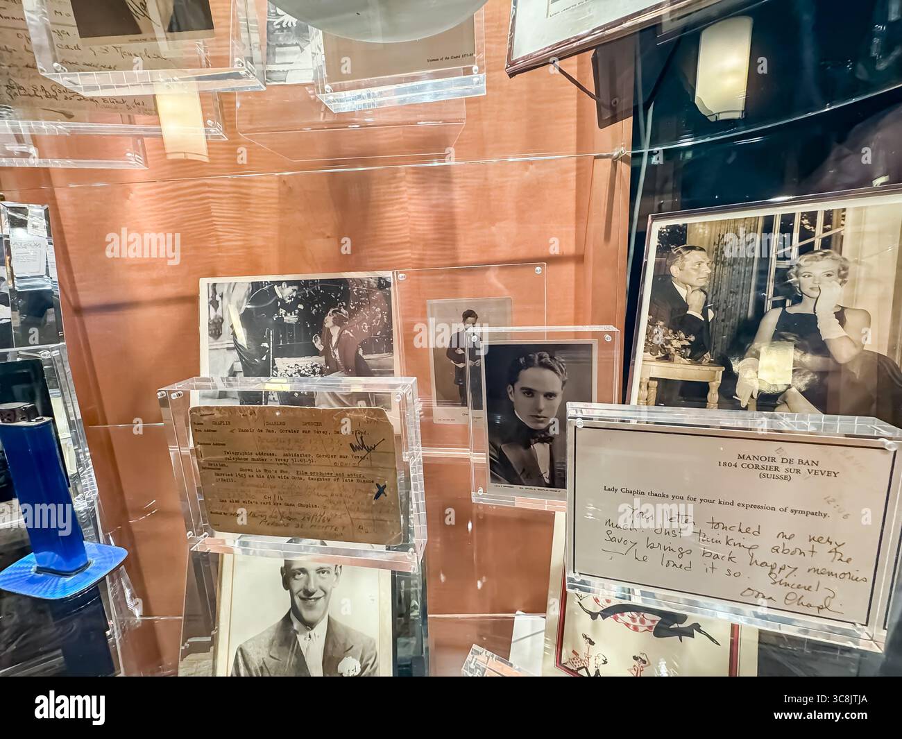 The Savoy Hotel, London - Smartphone Captured Stock Image