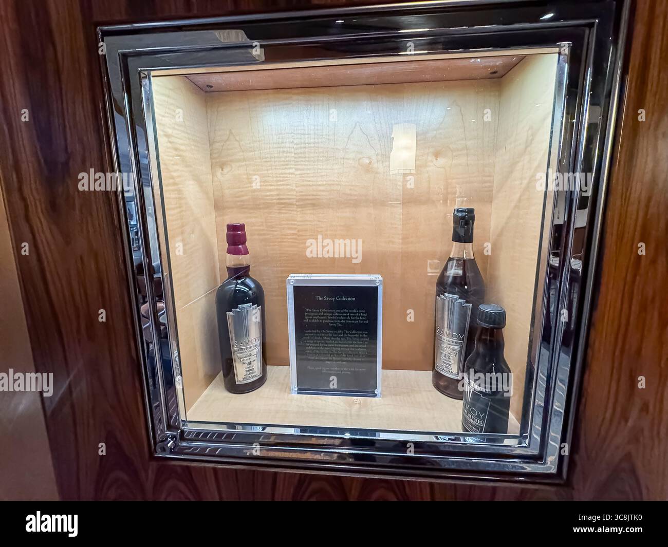 The Savoy Hotel, London - Smartphone Captured Stock Image