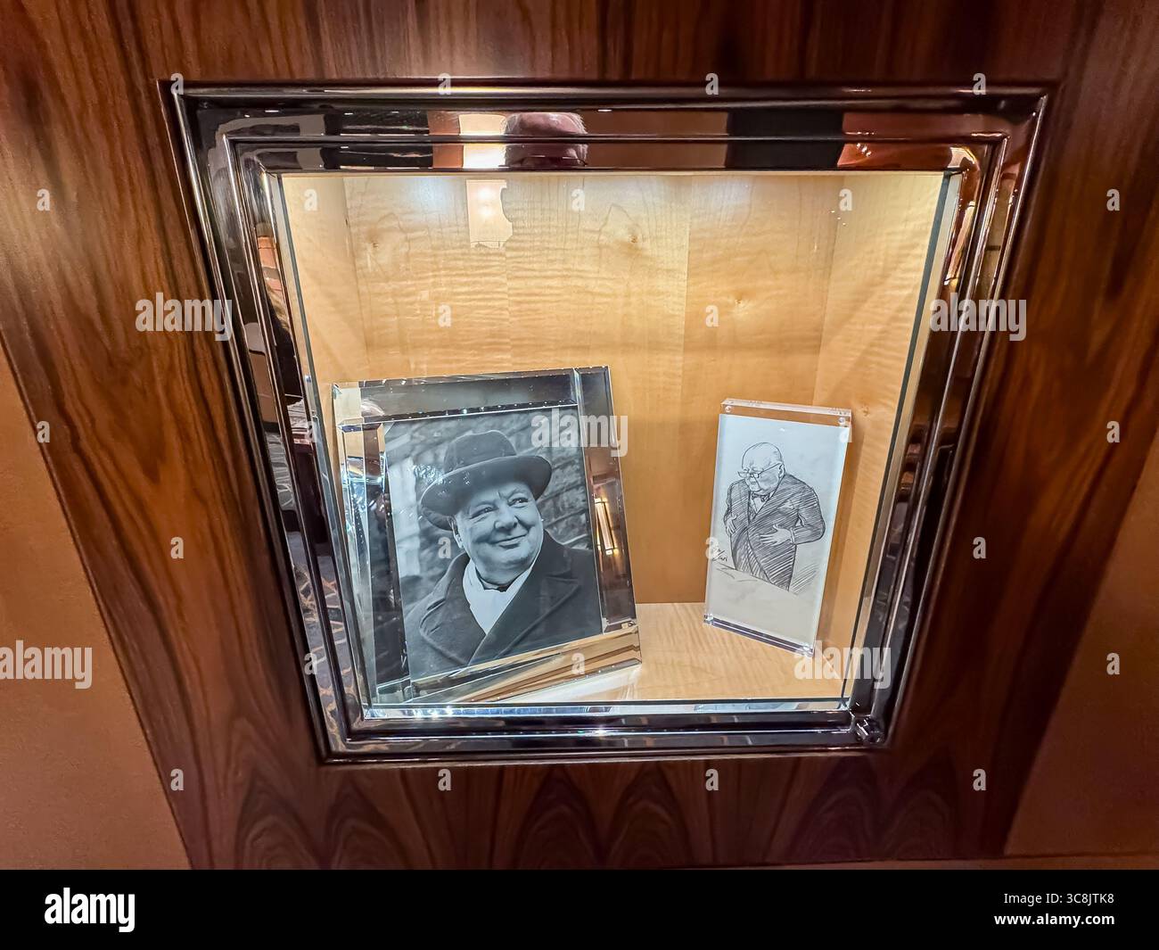 The Savoy Hotel, London - Smartphone Captured Stock Image