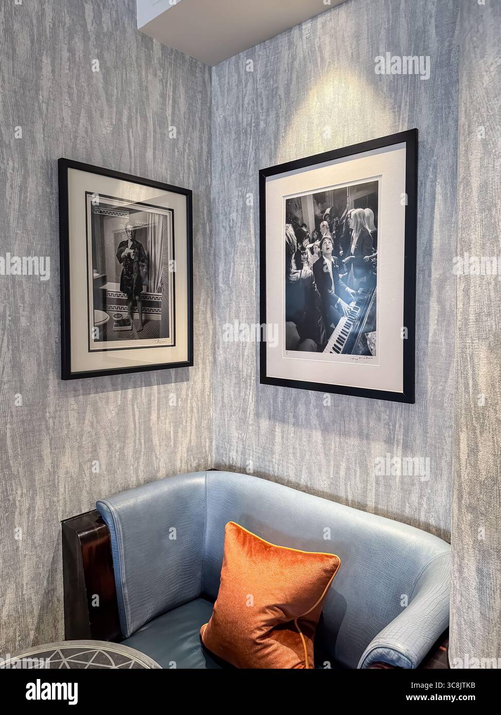 The Savoy Hotel, London - Smartphone Captured Stock Image