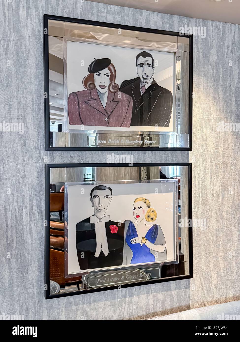 The Savoy Hotel, London - Smartphone Captured Stock Image